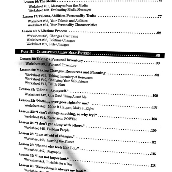 Self-Esteem Activities Book for Students - Picture 4 of 11